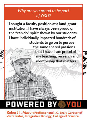 Back of Robert T. Mason's card