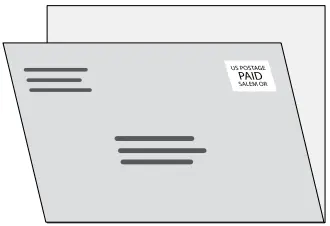 Flyers and self mailers example