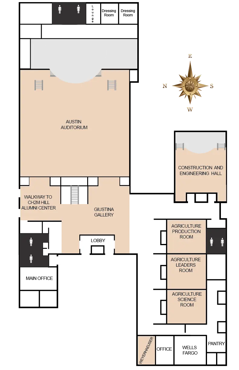Floorplan of Lasells