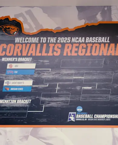 Baseball Regionals Sign