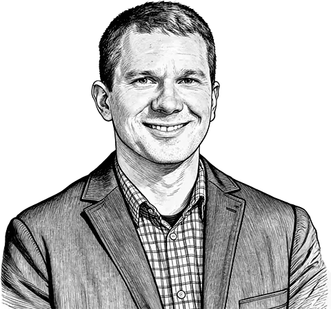 Sketch of Brad Canfield